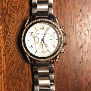 Michael Kors Stainless steel watch.